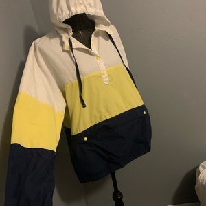 Columbia color block wind breaker